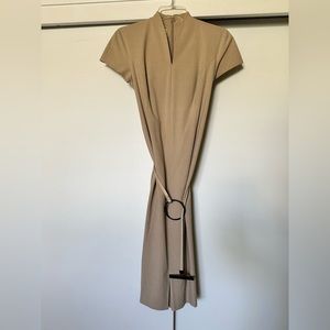 Talbots Tan Dress. Vintage and Rare. Y2K